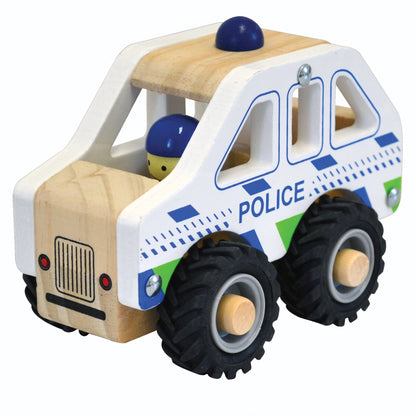 Wooden Brrm-Brrms – Emergency Vehicles - House of Marbles - The Forgotten Toy Shop