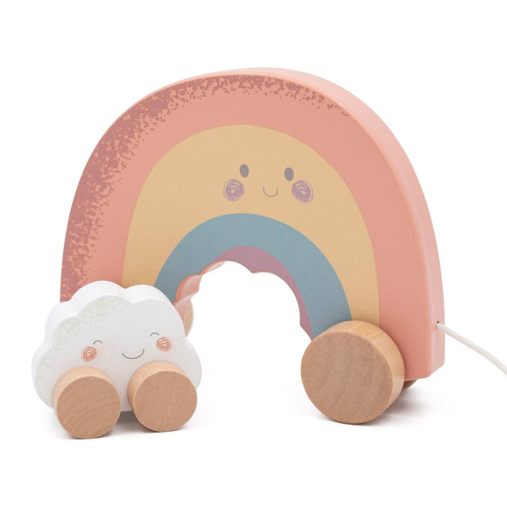 Pull Along Friends (Rainbow/Cloud)