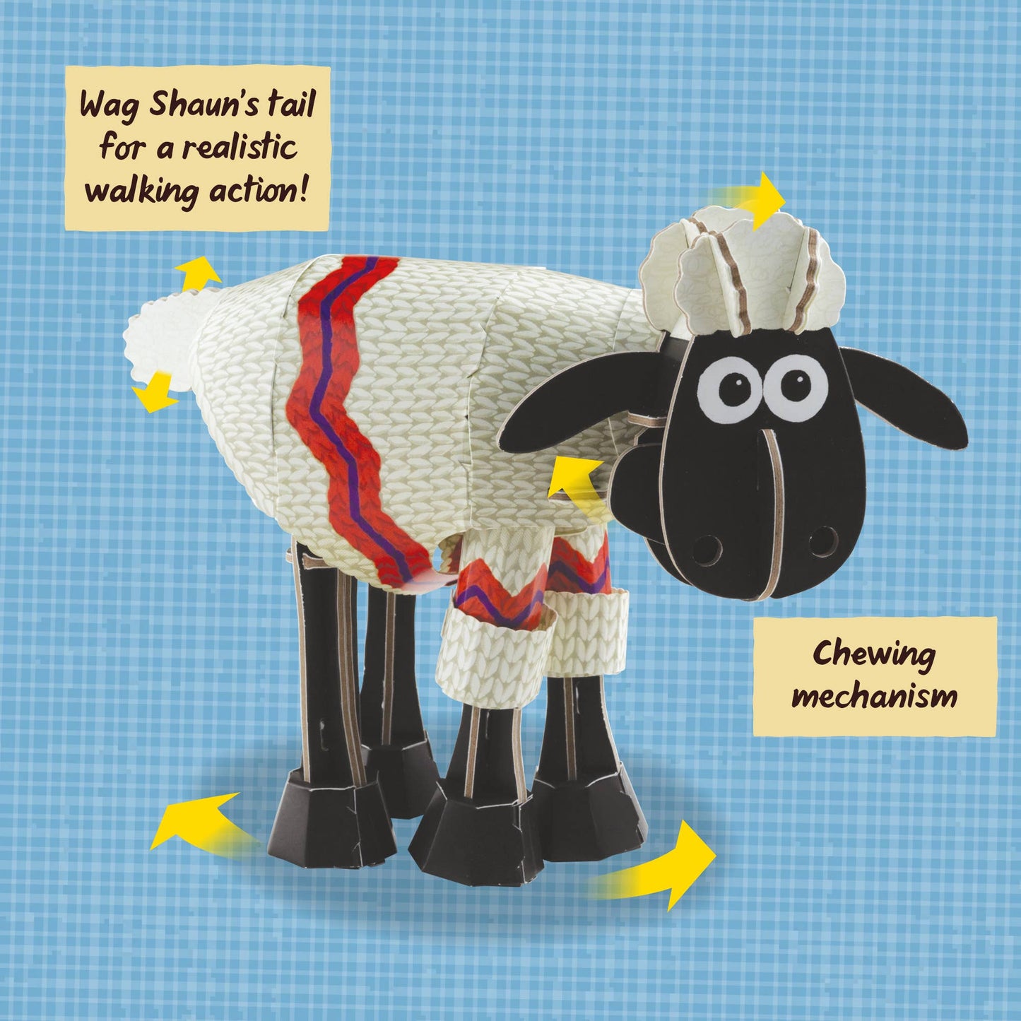 Build Your Own Wallace & Gromit, Shaun - Craft Kit