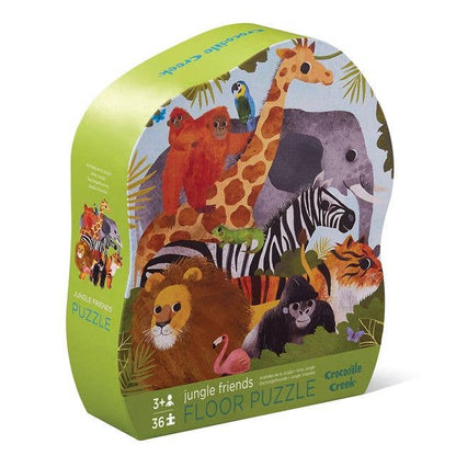 Crocodile Creek Jungle 36 Piece Jigsaw Floor Puzzle FSC