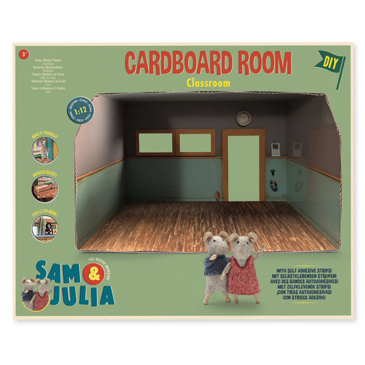 The Mouse Mansion Cardboard Room - Classroom
