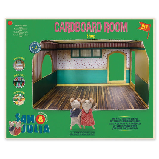 The Mouse Mansion Cardboard Room - Shop