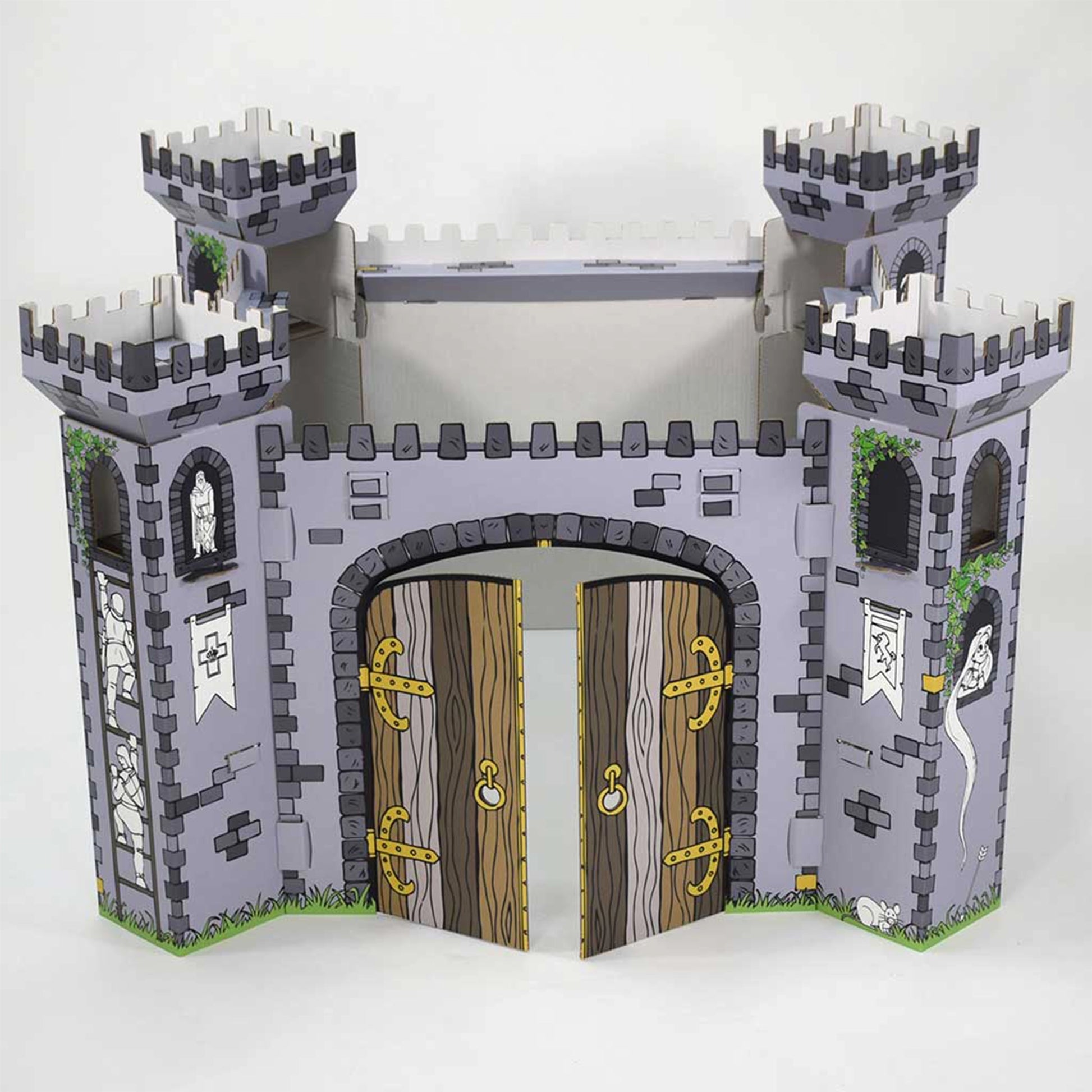 Castle cardboard playhouse sales