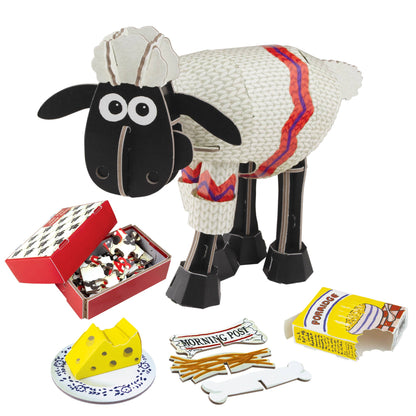 Build Your Own Wallace & Gromit, Shaun - Craft Kit
