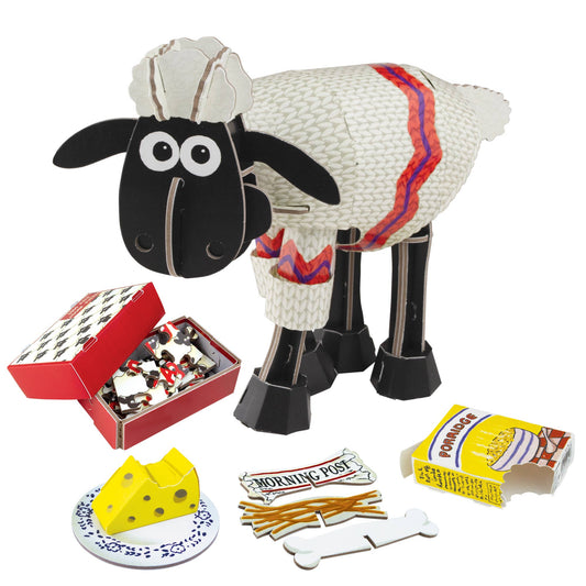 Build Your Own Wallace & Gromit, Shaun - Craft Kit