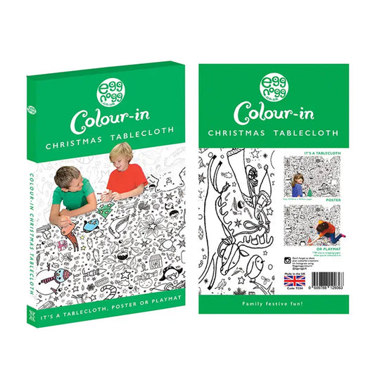Colour-in Giant Poster / Tablecloth - Christmas