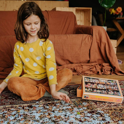 Puzzle - At the neighbors' (1000 pieces) - The Mouse Mansion