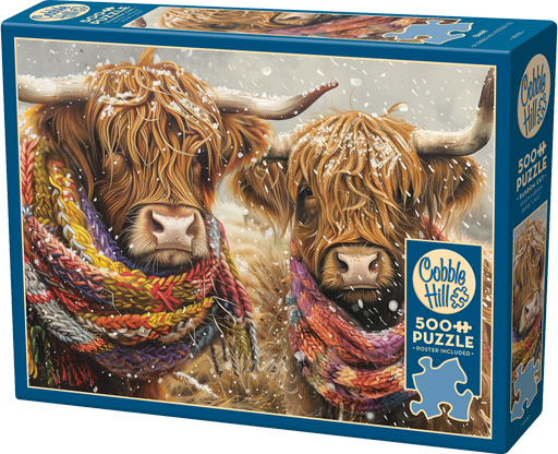 Brrr! 500 Piece Cobble Hill Puzzle + Poster