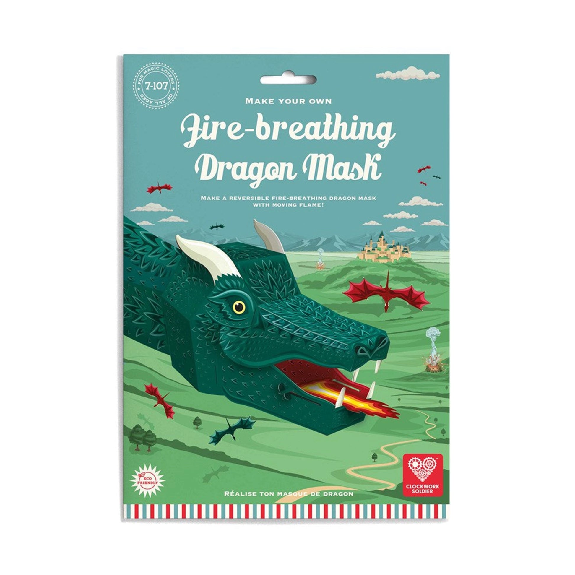 Make Your Own Fire-breathing Dragon Mask - Clockwork Soldier - The Forgotten Toy Shop