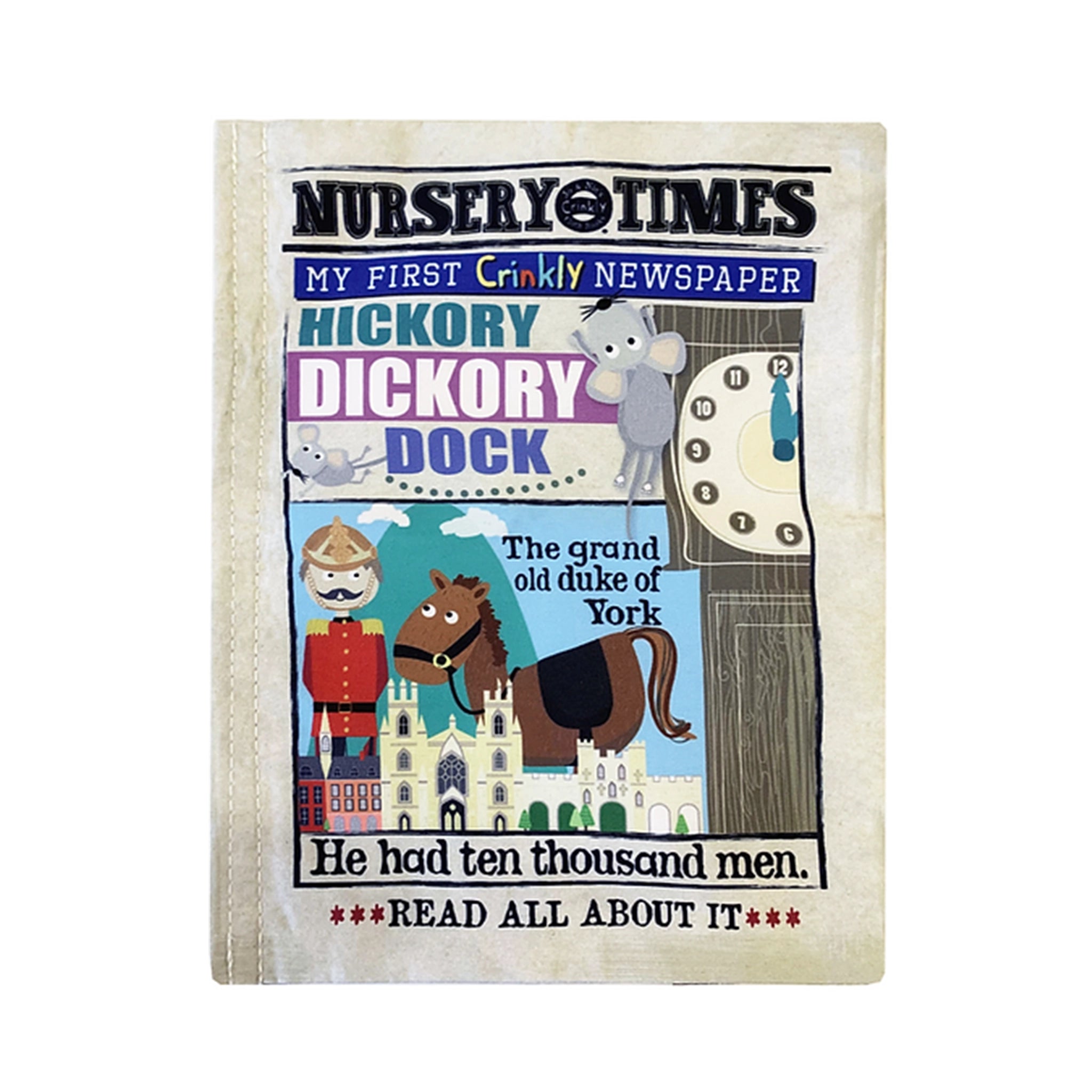 Toys By People® Brain Builders™ - People Times: Crinkle Newspaper, 7\" X...
