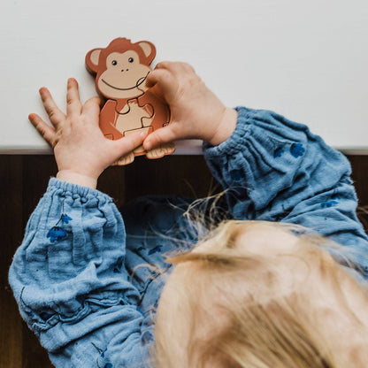 Monkey Wooden Puzzle