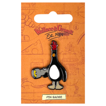 Wallace and Gromit - Feathers McGraw Pin Badge