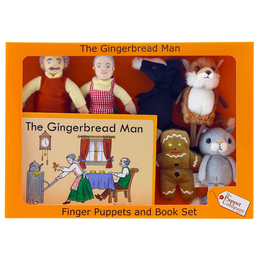 Traditional Story Sets - The Gingerbread Man - The Puppet Company - The Forgotten Toy Shop