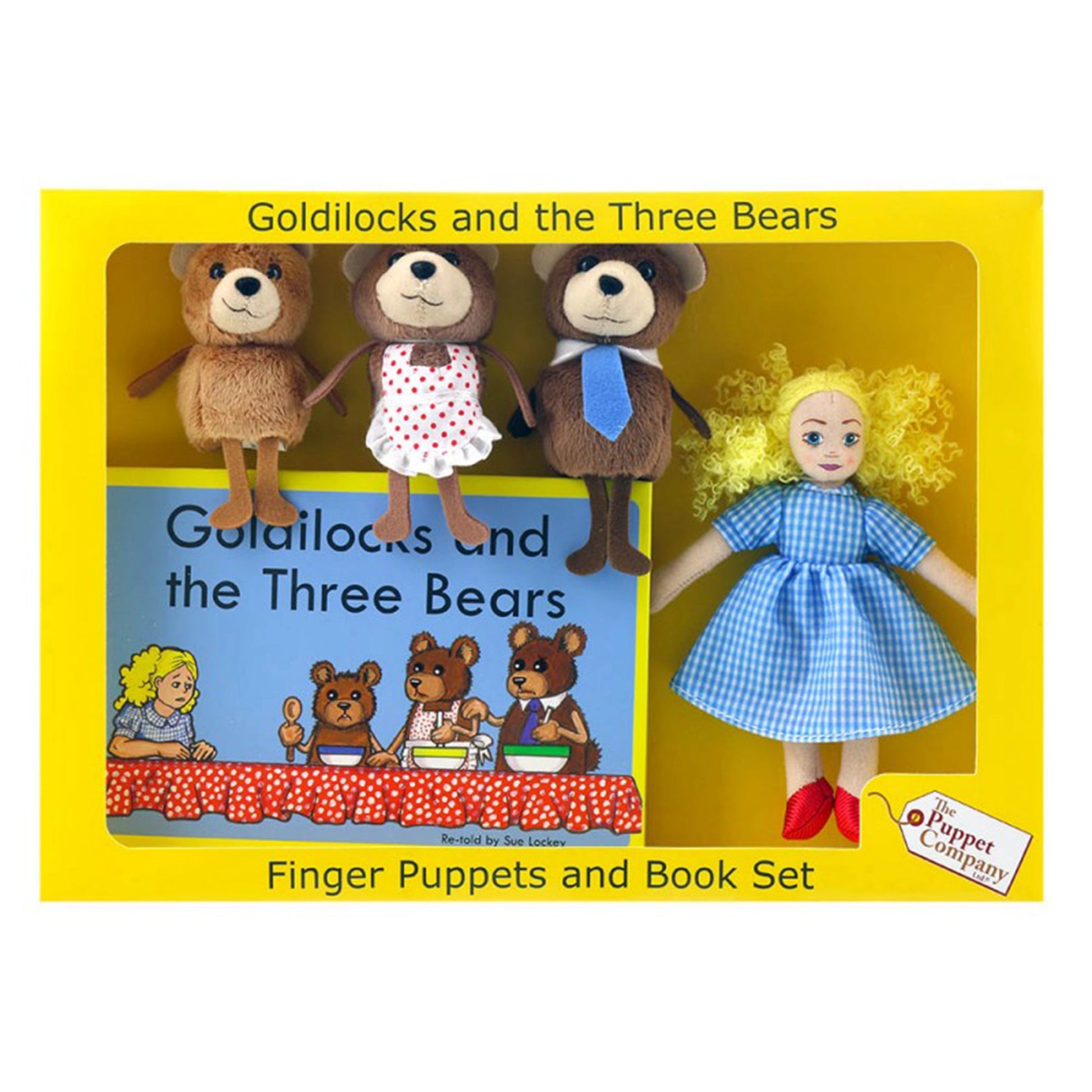 Traditional Story Sets - Goldilocks and the Three Bears - The Puppet Company - The Forgotten Toy Shop