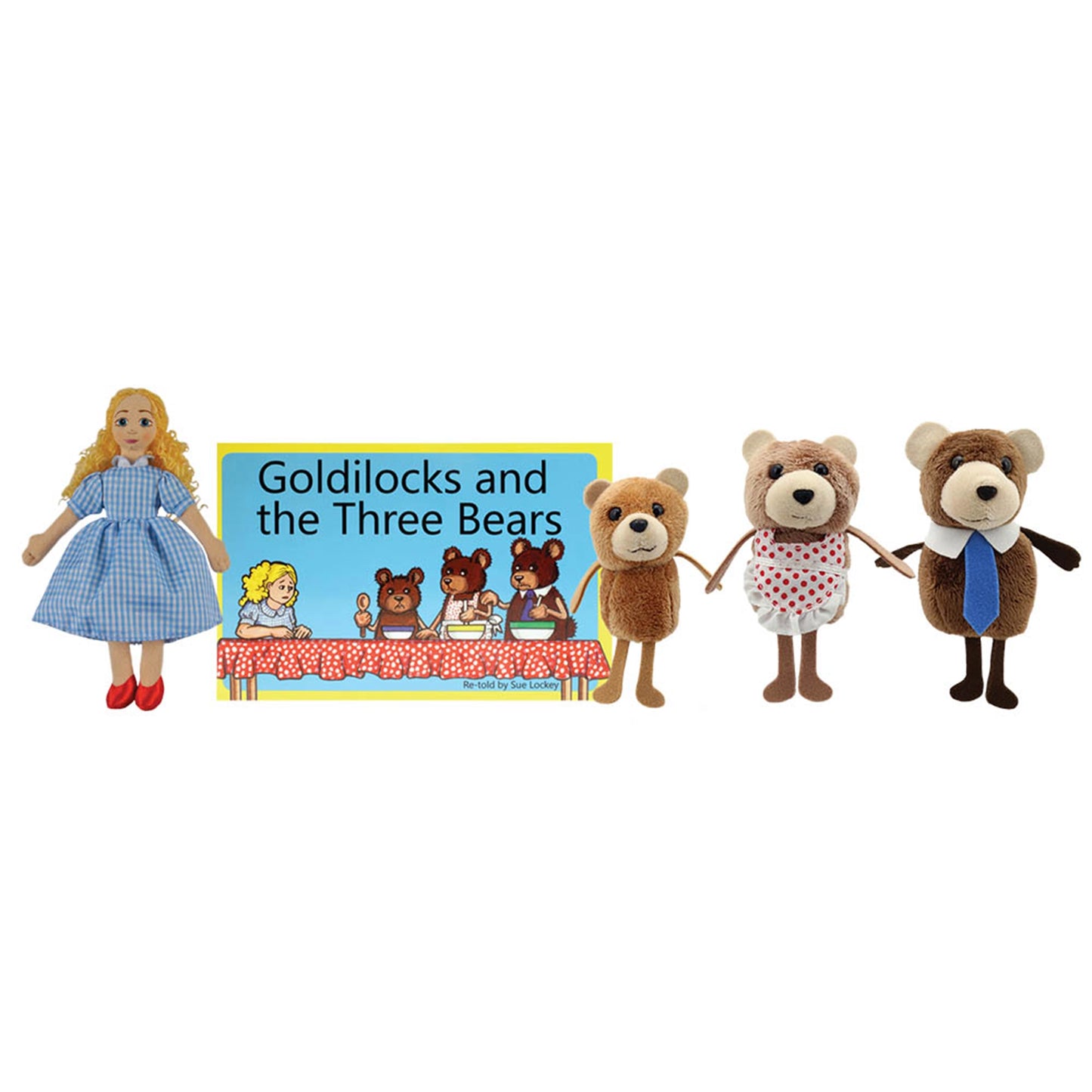 Traditional Story Sets - Goldilocks and the Three Bears - The Puppet Company - The Forgotten Toy Shop