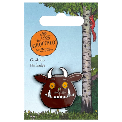 Gruffalo Face Pin Badge
