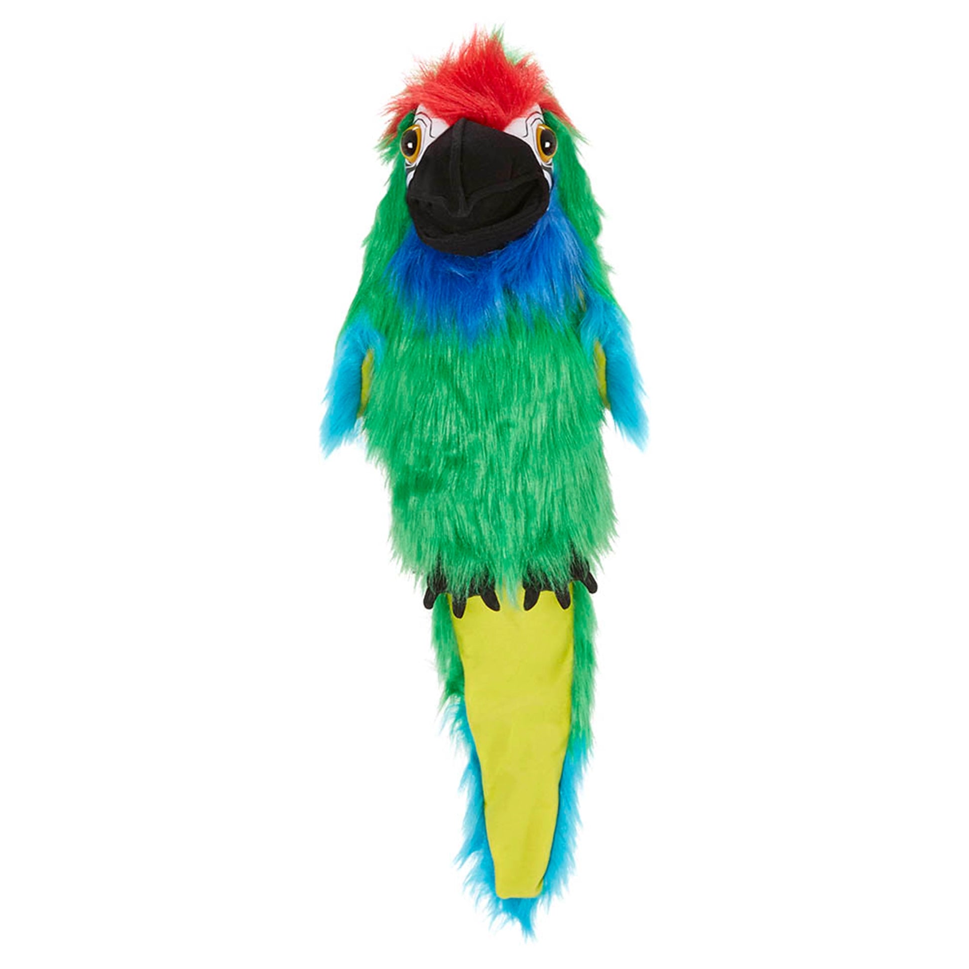 Military Macaw - Large Bird Puppet - The Puppet Company - The Forgotten Toy Shop