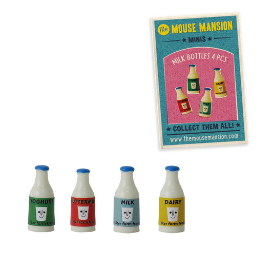 Minis - Milk Bottles - Het Muizenhuis - The Forgotten Toy Shop