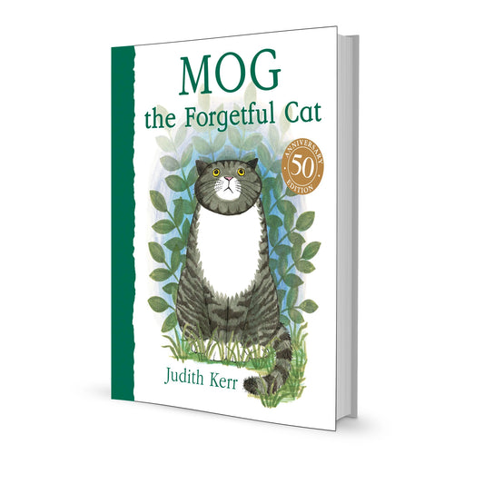 Mog the Forgetful Cat (50th Anniversary) Board Book - Bookspeed - The Forgotten Toy Shop