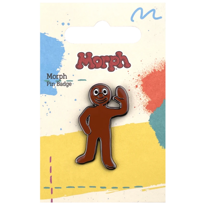 Morph Waving Pin Badge