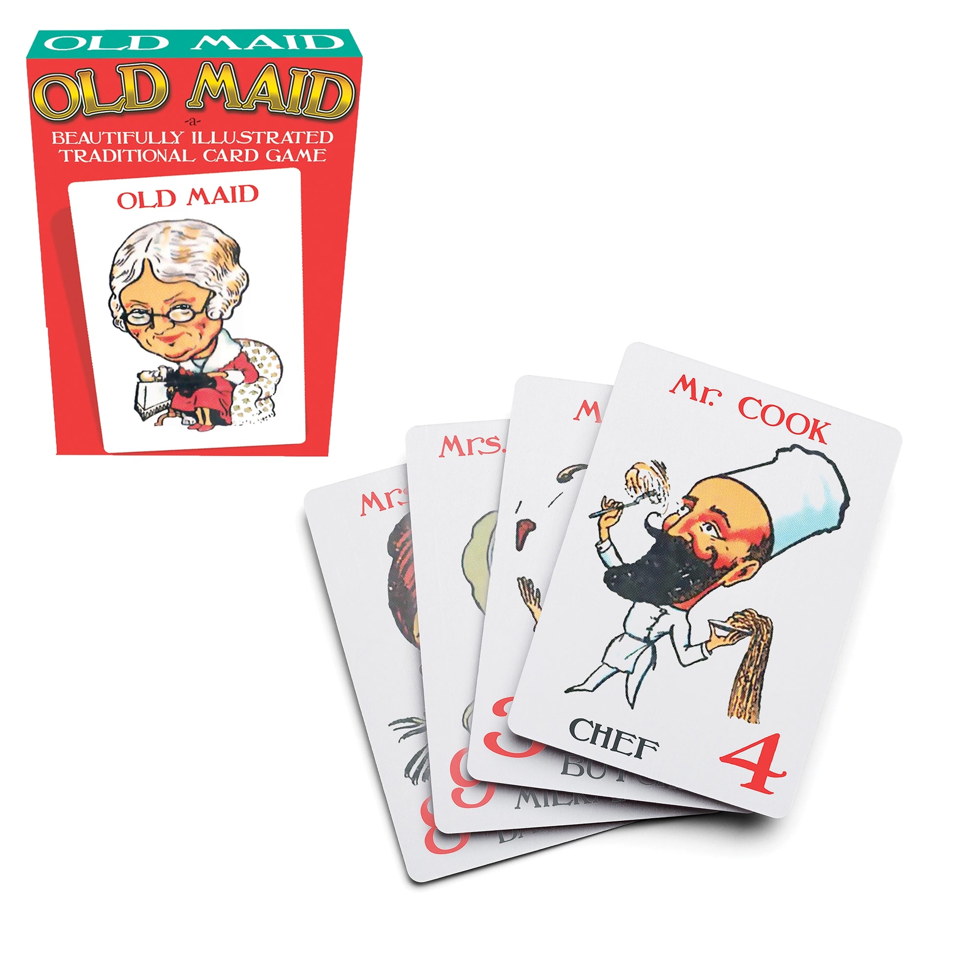 Old Maid Card Game - House of Marbles - The Forgotten Toy Shop