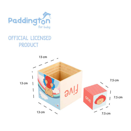 Paddington™ Wooden Stacking Cubes