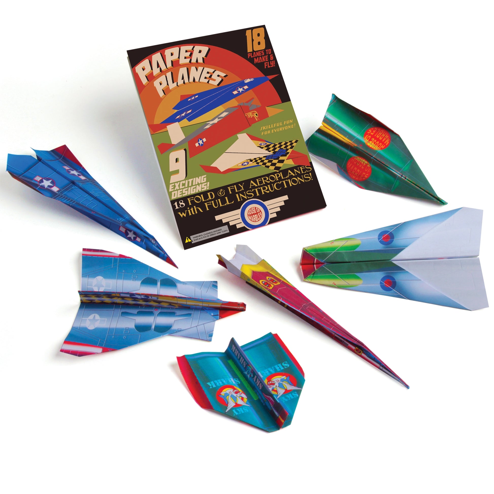 Paper Planes Kit - House of Marbles - The Forgotten Toy Shop