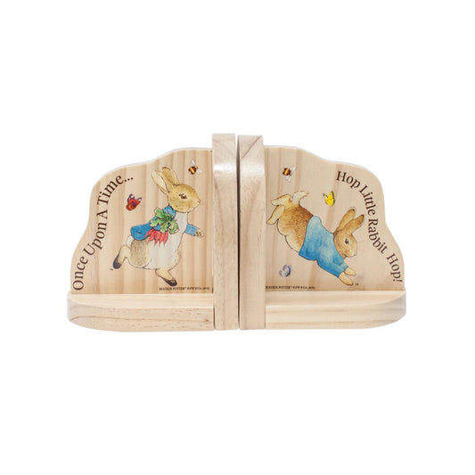 Peter Rabbit Wooden Bookends - Rainbow Designs - The Forgotten Toy Shop