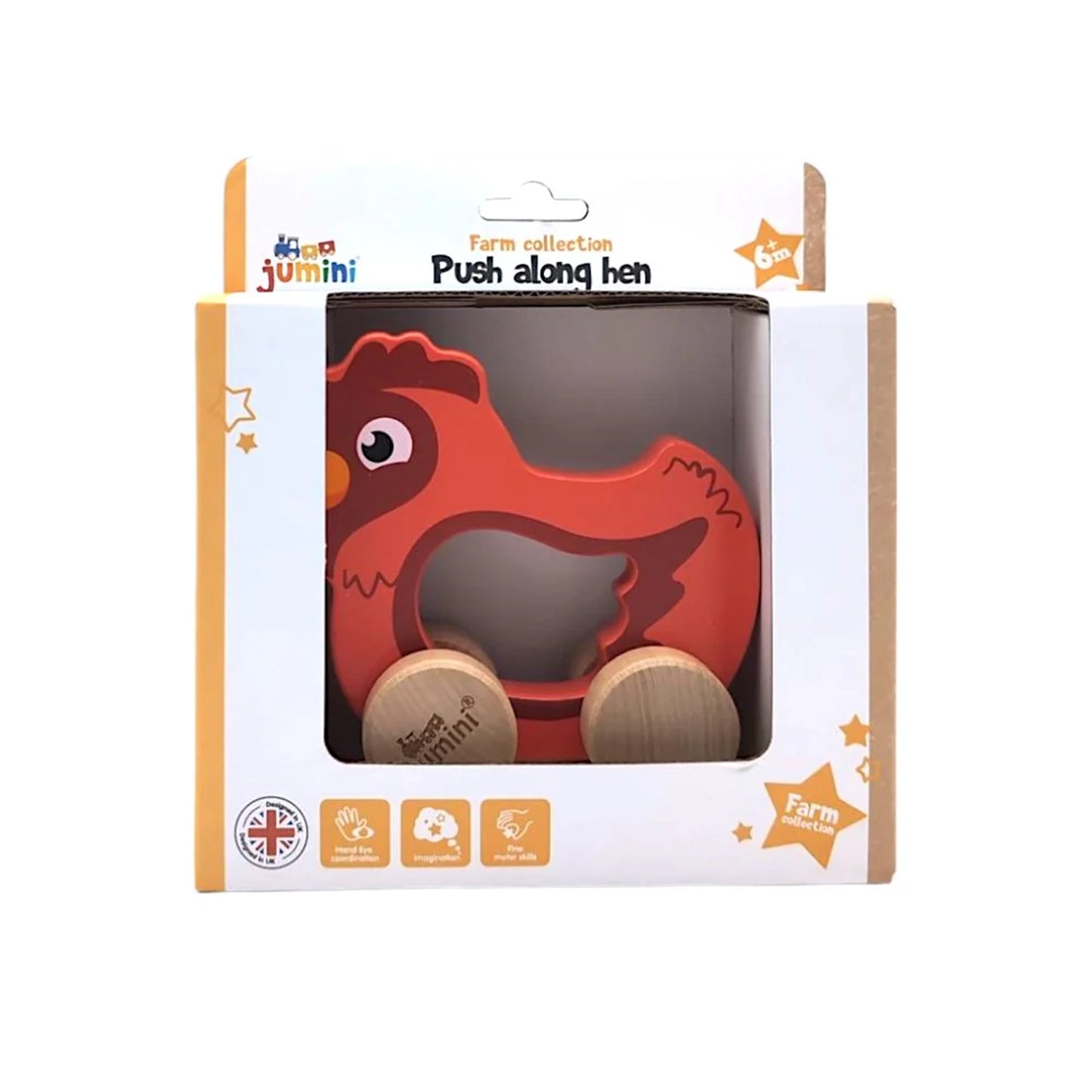 Push Along Friend - Hen