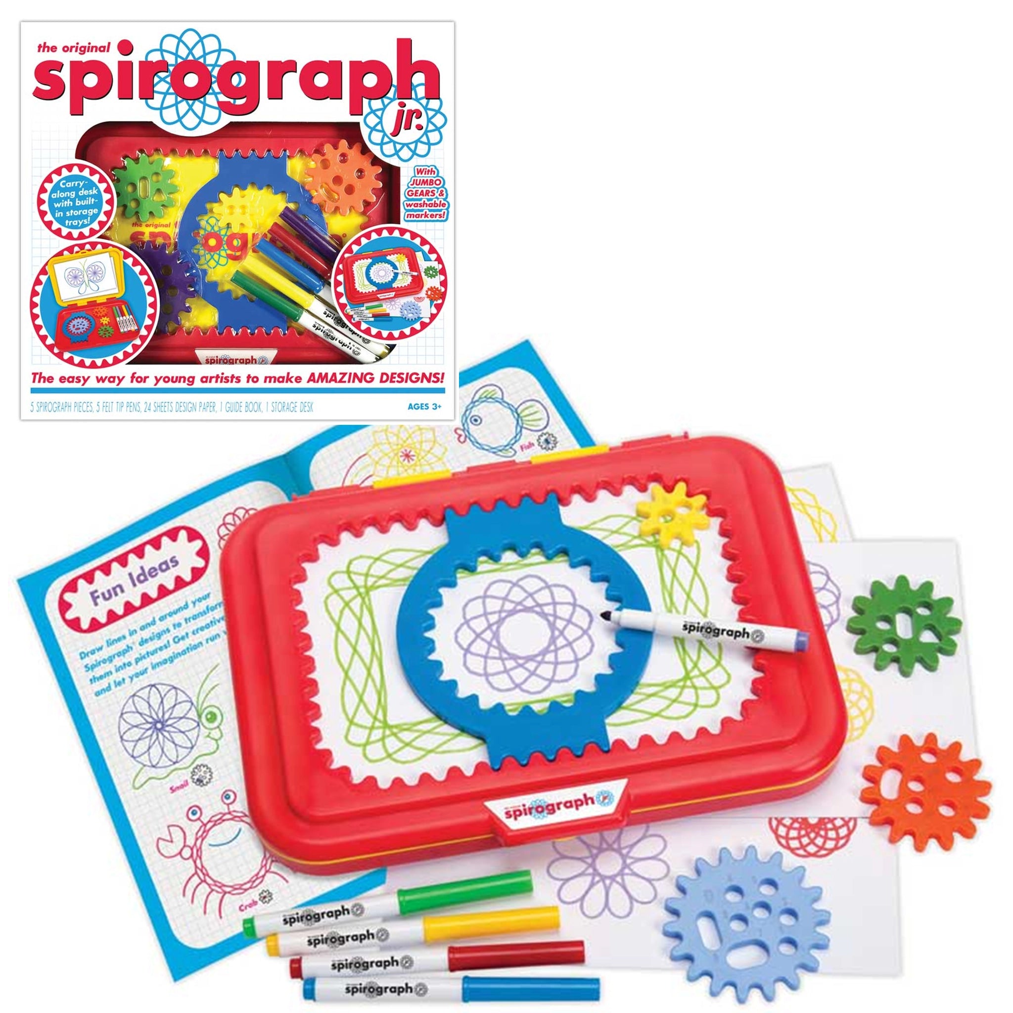 The Original Spirograph Drawing Set – The Forgotten Toy Shop