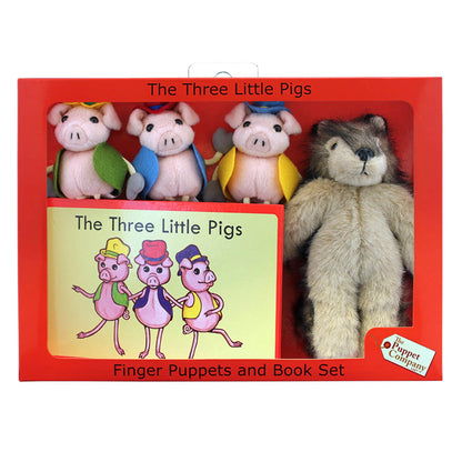 Traditional Story Sets - Three Little Pigs - The Puppet Company - The Forgotten Toy Shop