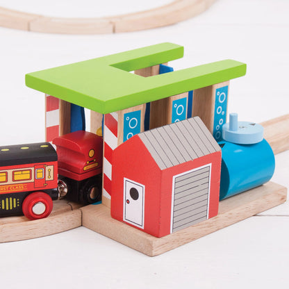 Train Washer - Bigjigs Toys - The Forgotten Toy Shop