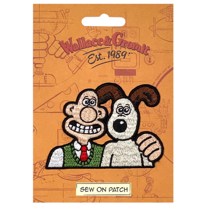 Wallace and Gromit - Wallace and Gromit Character Sew On Patch