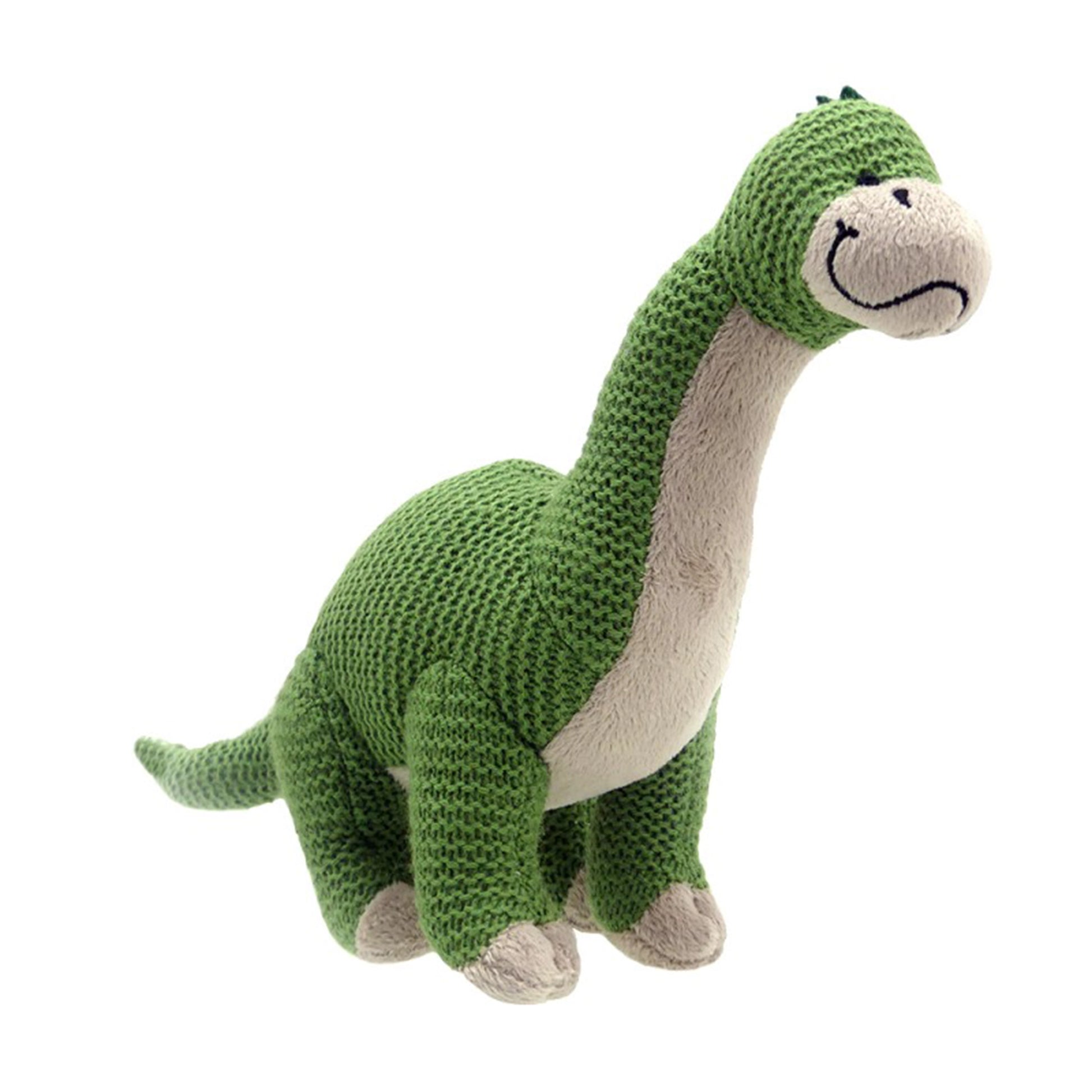 Wilberry Knitted - Brontosaurus - Wilberry Toys - The Forgotten Toy Shop