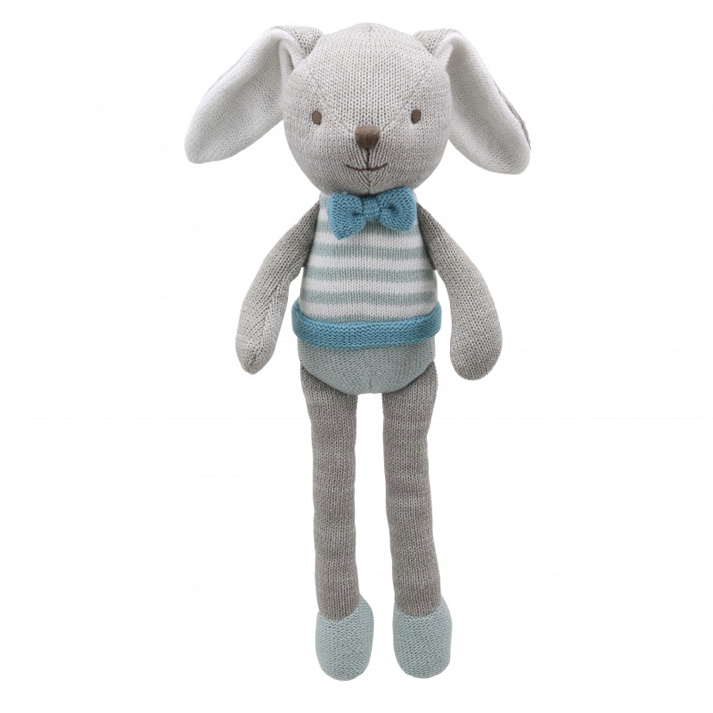 Wilberry Knitted - Bunny (Blue) - Wilberry Toys - The Forgotten Toy Shop