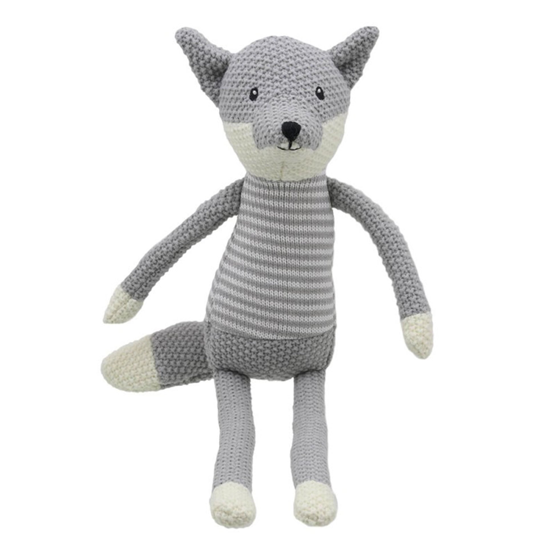 Wilberry Knitted - Fox - Wilberry Toys - The Forgotten Toy Shop