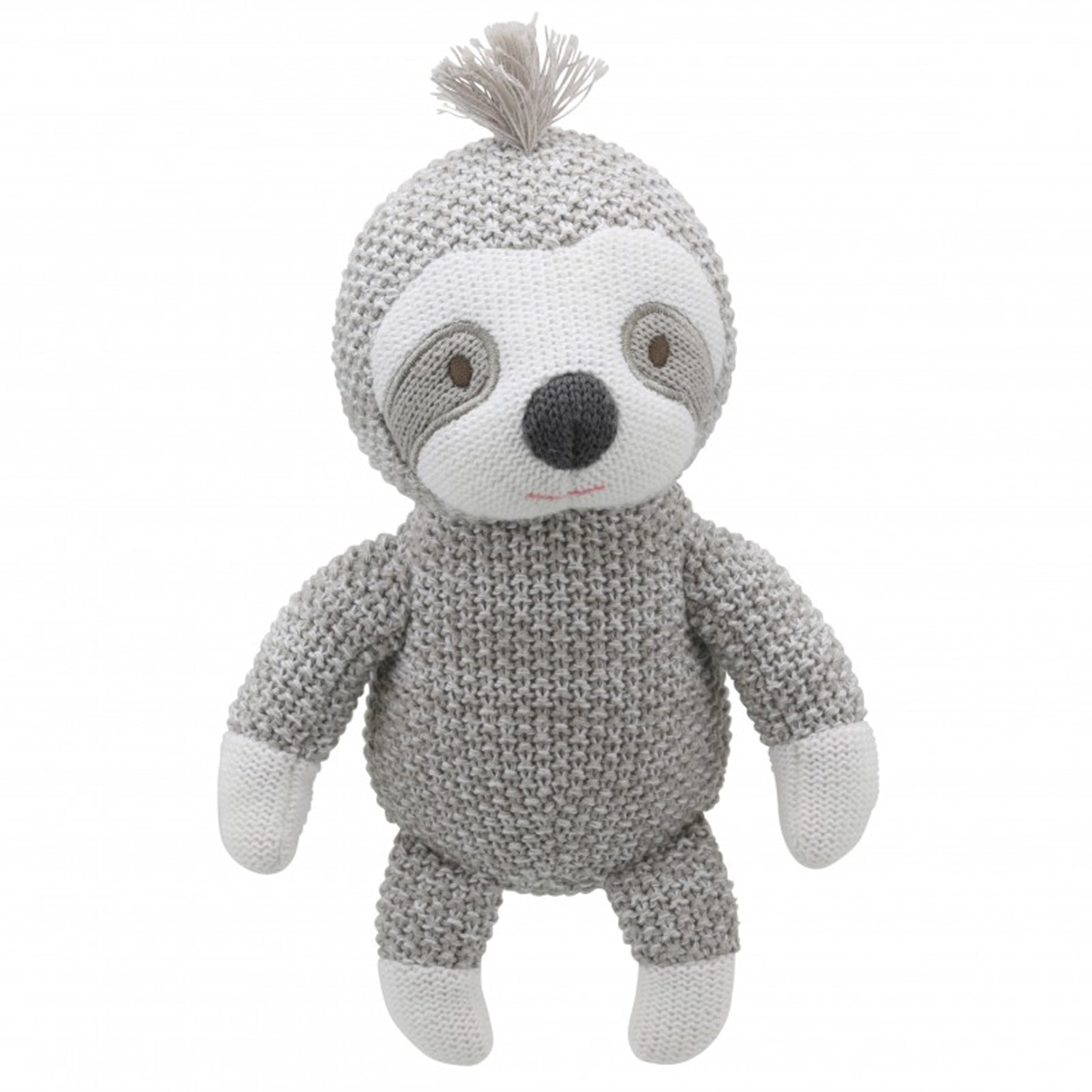 Wilberry Knitted - Sloth - Wilberry Toys - The Forgotten Toy Shop