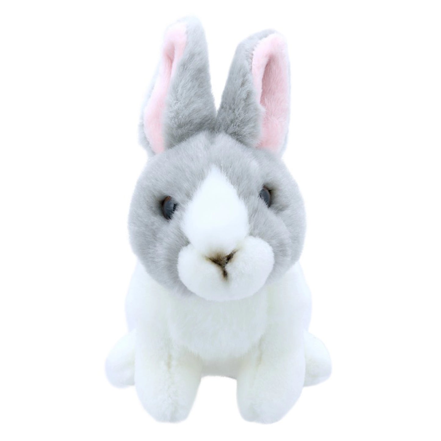 Wilberry Mini's Rabbit (Grey & White) - Wilberry Toys - The Forgotten Toy Shop