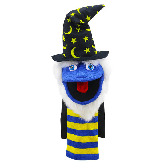 Sockette Hand Puppet - Wizard - The Puppet Company - The Forgotten Toy Shop