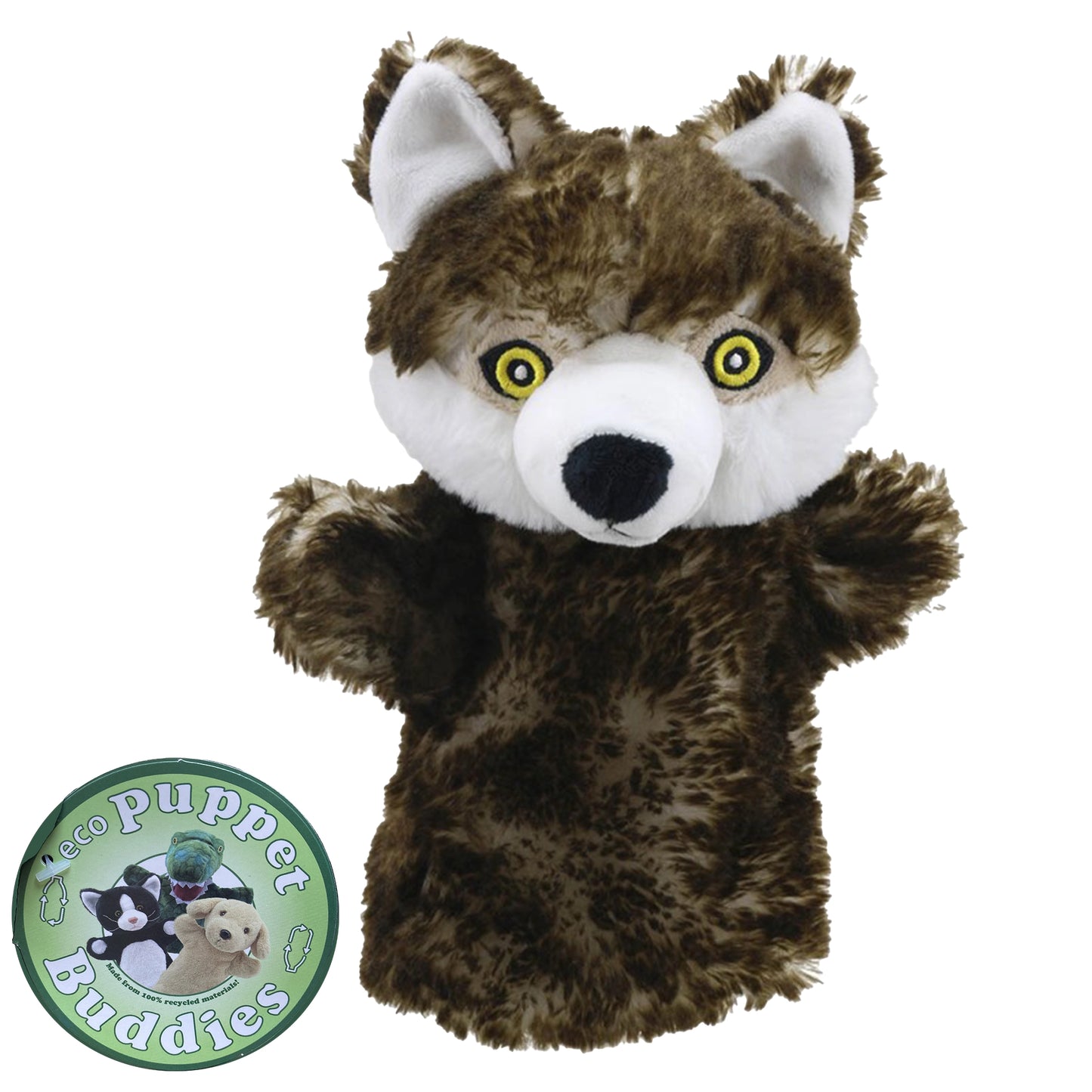 Wolf Eco Puppet Buddies Hand Puppet - The Puppet Company - The Forgotten Toy Shop