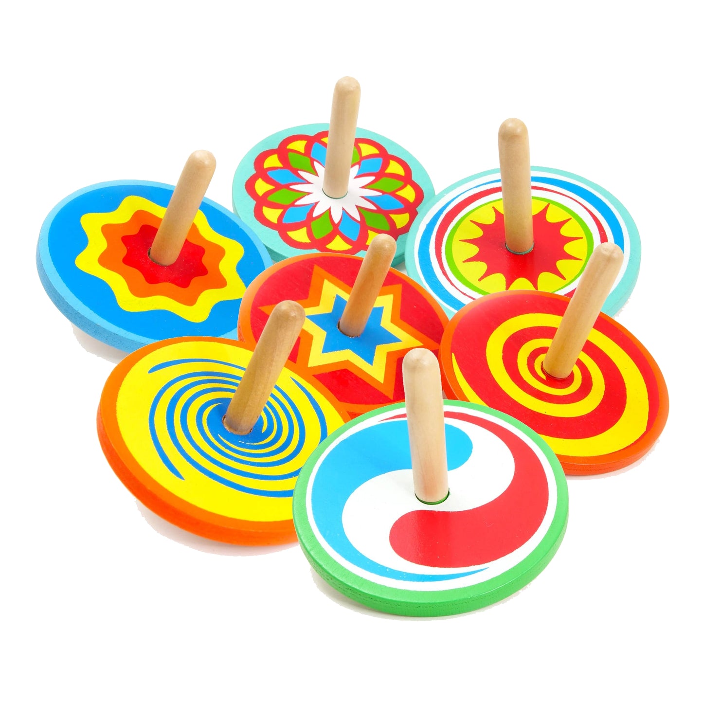 Wooden Spinning Top - House of Marbles - The Forgotten Toy Shop