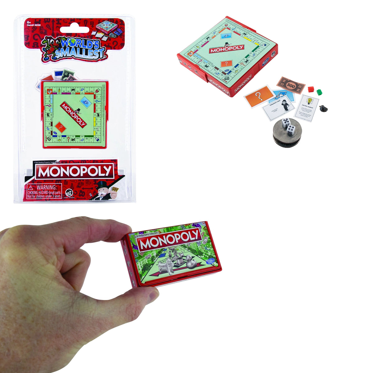 Small Moopoly World's Smallest - Monopoly – The Forgotten Toy Shop