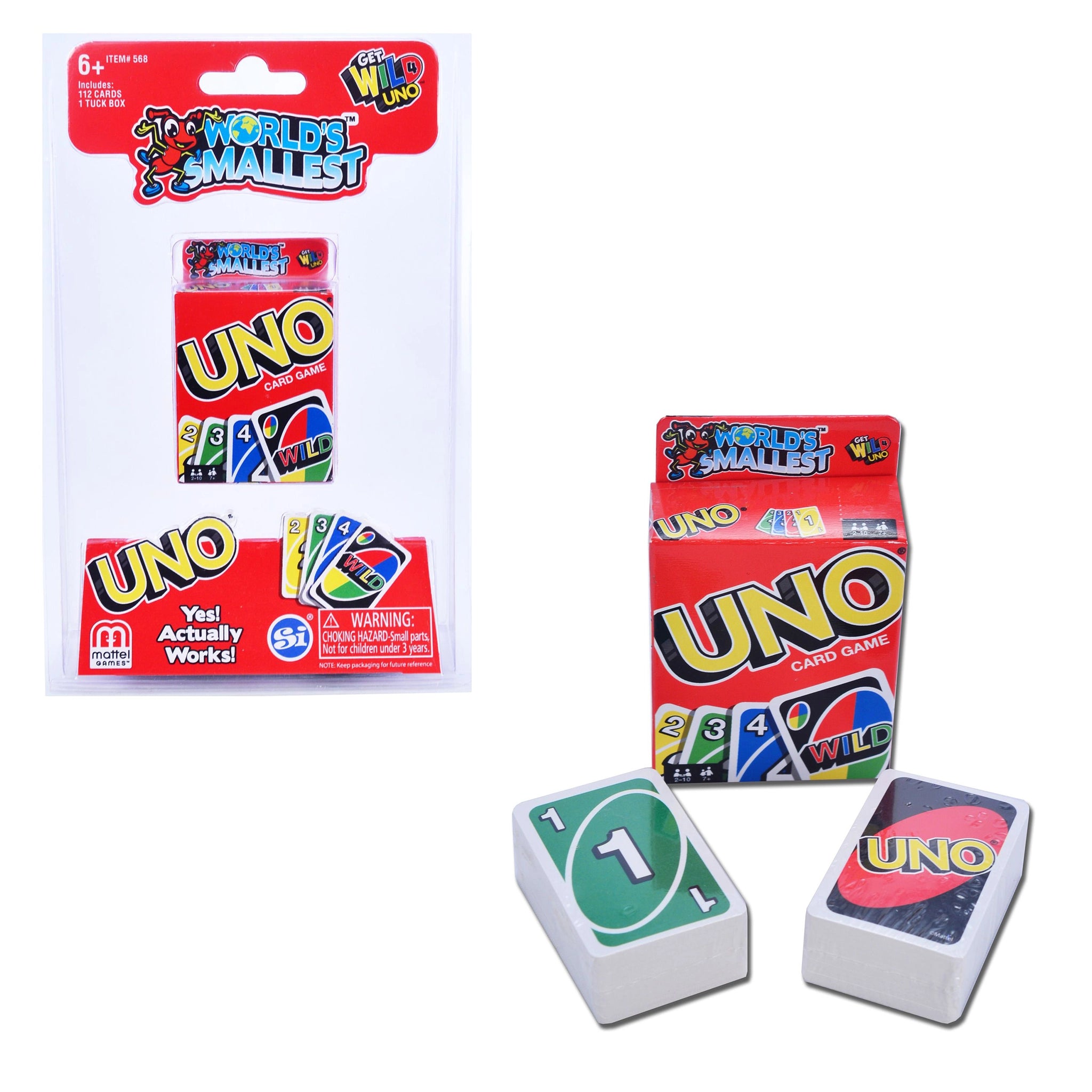 World's Smallest - Uno – The Forgotten Toy Shop