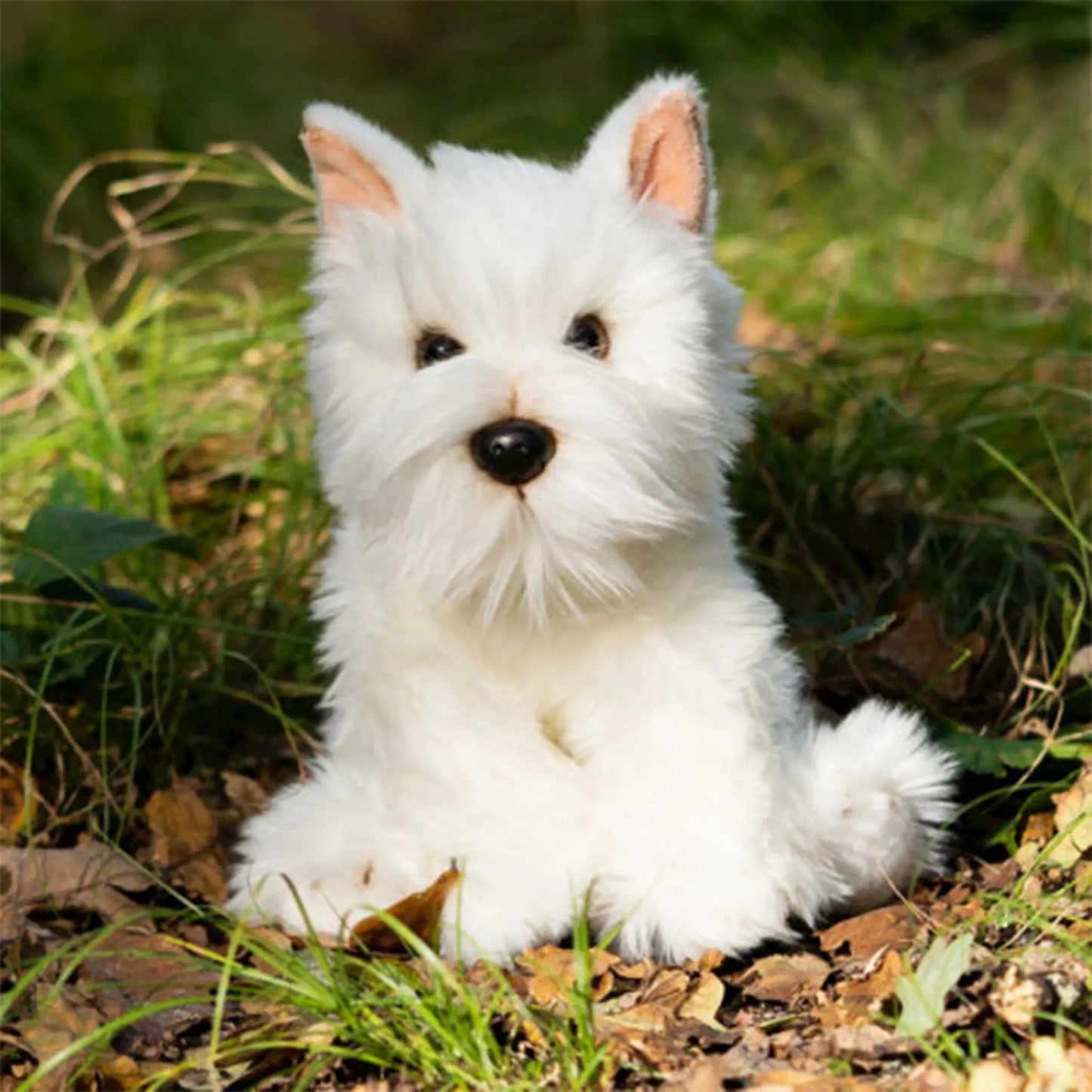 Animigos World of Nature - Westie Dog - Tobar - The Forgotten Toy Shop