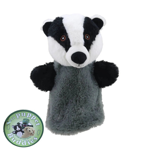 Badger Eco Puppet Buddies Hand Puppet - The Puppet Company - The Forgotten Toy Shop