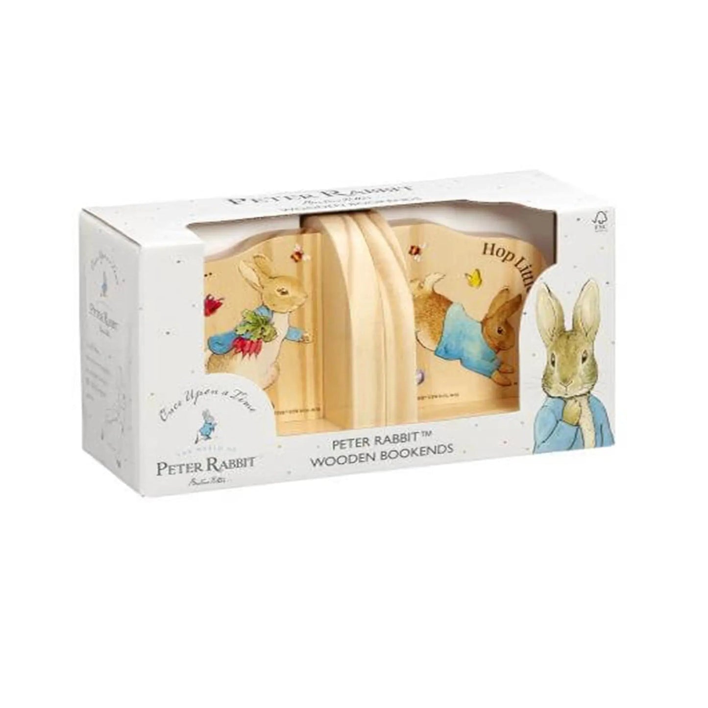 Peter Rabbit Wooden Bookends - Rainbow Designs - The Forgotten Toy Shop
