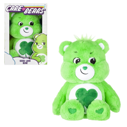 Care Bears 14" - Good Luck Bear - ABGee - The Forgotten Toy Shop