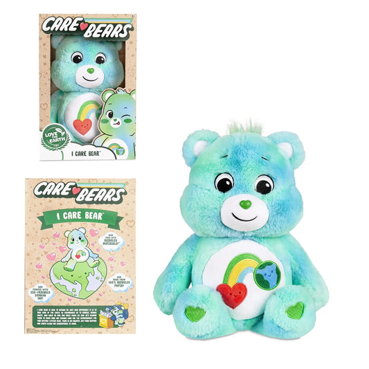 Care Bears 14" - I Care Bear - ABGee - The Forgotten Toy Shop