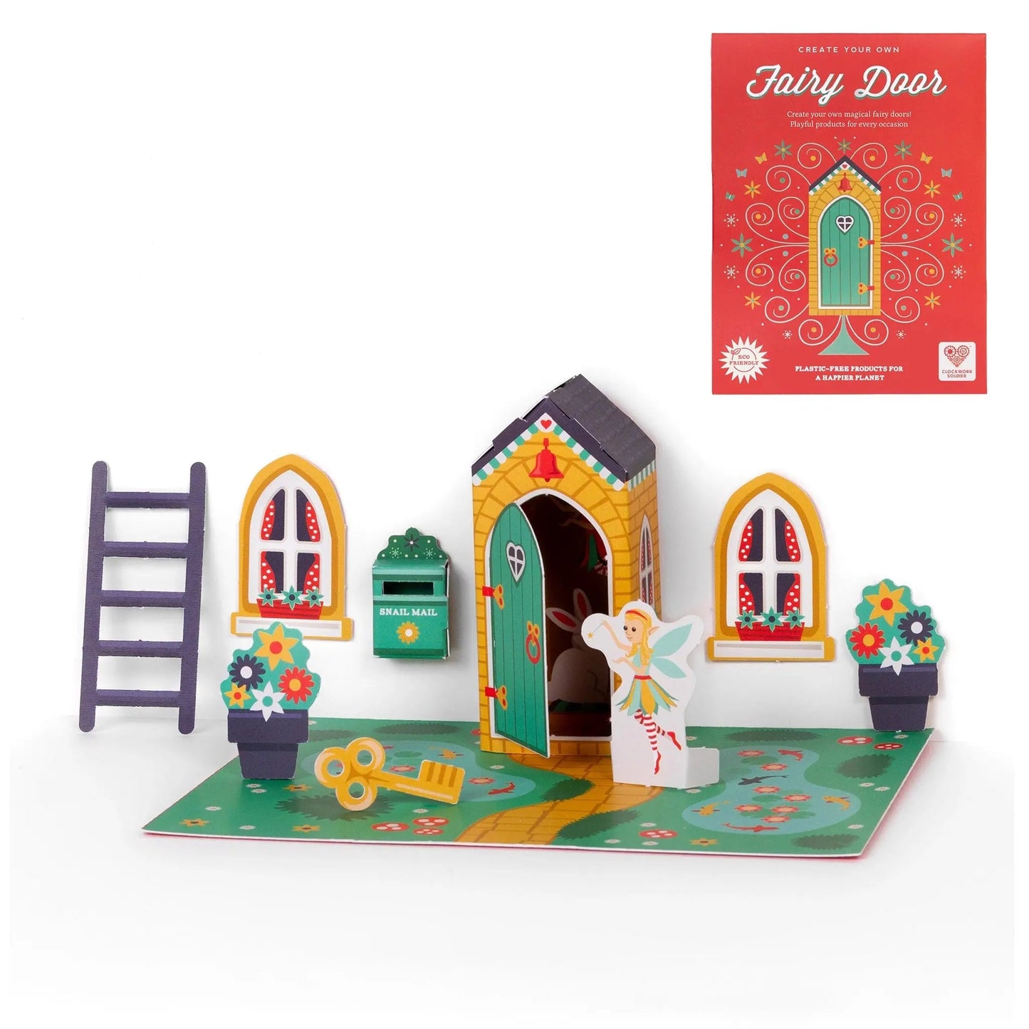 Create Your Own Fairy Door - Clockwork Soldier - The Forgotten Toy Shop