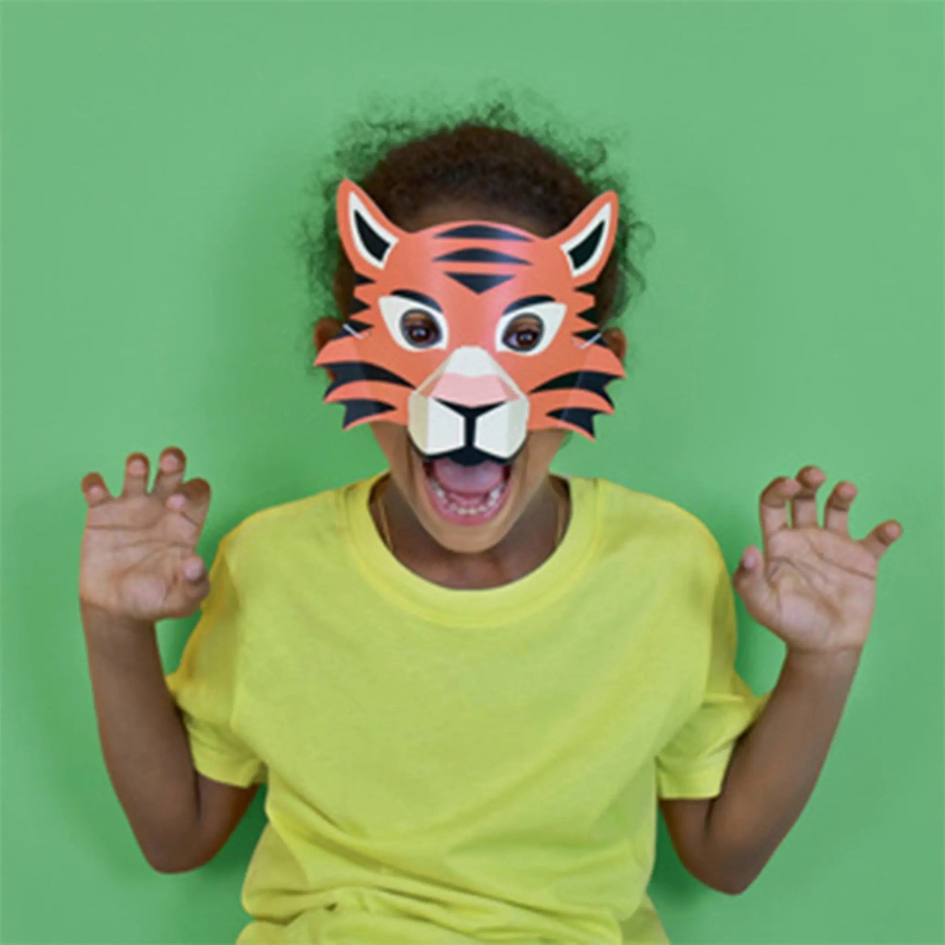 Create your own Jungle Animal Masks - Clockwork Soldier - The Forgotten Toy Shop